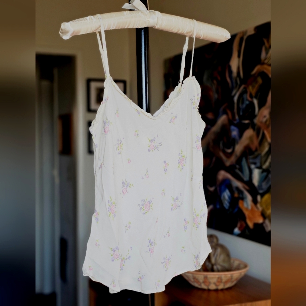 Reformation Fiddle Ruffle Camisole - Picture 2 of 5